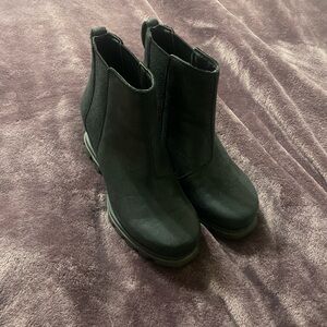 Sorel Black Ankle Boots